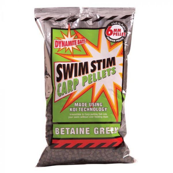 DYNAMITE BAITS SWIM STIM CARP PELLET 6MM