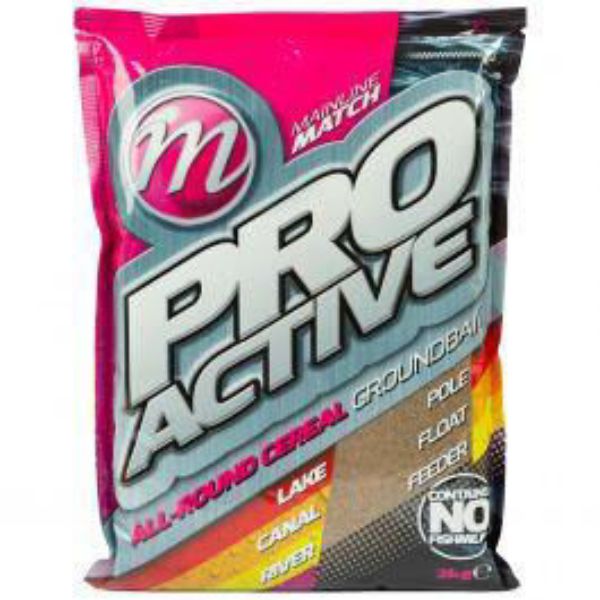 MAINLINE BAITS PRO ACTIVE GROUNDBAIT - 2KG 