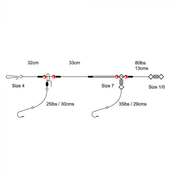 Tronix Pro 2 Hook Clipped, 2