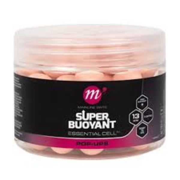 Mainline Super Buoyant Pop Ups 13mm - Pink Essential Cell