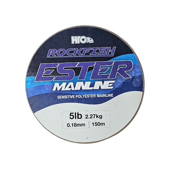 HTO Rockfish Ester Mainline - 5lb 0.18mm