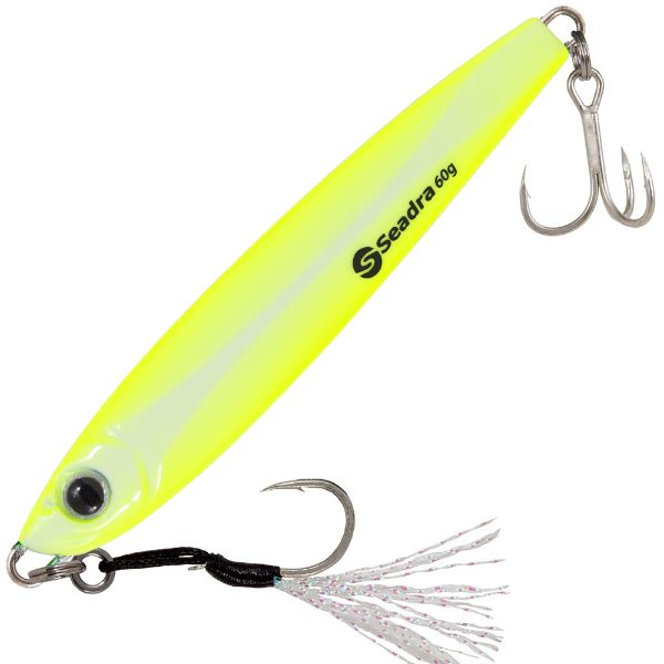 Seadra Aqua-Bullet Bait Fish - Chartreuse White 20g