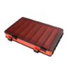 HTO Double Sided Lure Box Orange - 275 x 187 x 43mm