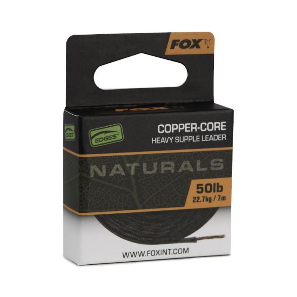  Fox Edges Naturals Copper-Core - 50lb 7m