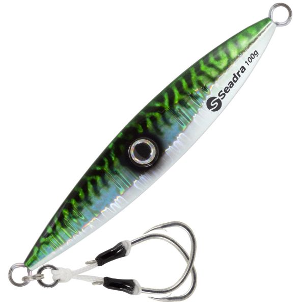 Seadra Slow Jig Strike Eye - 120g Green Mack