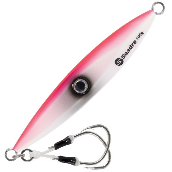 Seadra Slow Jig Strike Eye - 100g Pink Squid