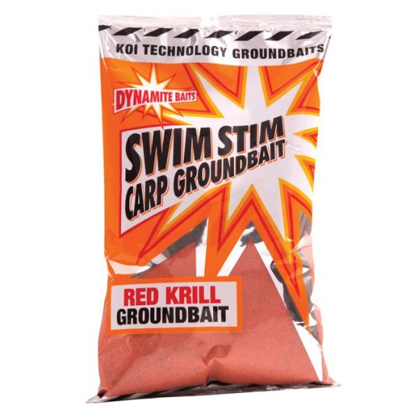 DYNAMITE SWIM STIM - RED KRILL GROUNDBAIT  900G