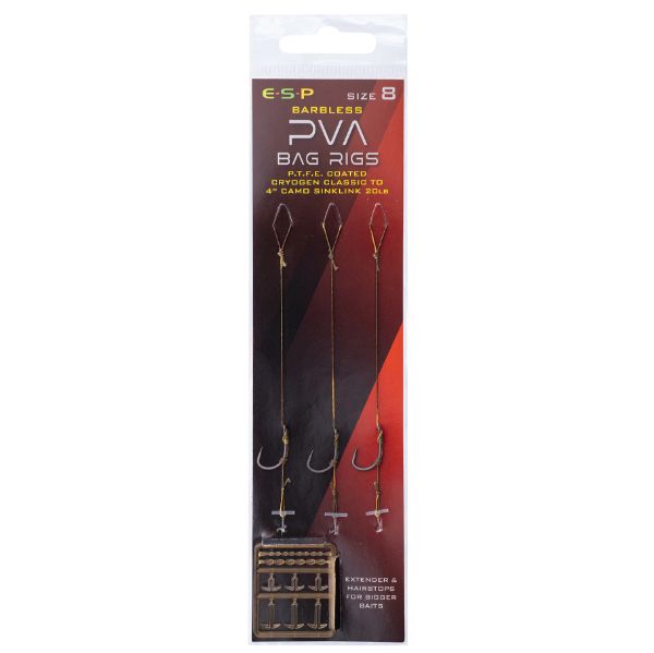 ESP PVA Bag Rig Barbless - Size 8