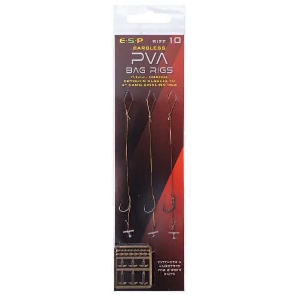 ESP PVA Bag Rig Barbless - Size 10