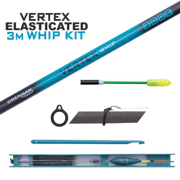 Drennan Vertex Elasticated Whip Kit - 3m