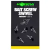 Korda Micro Ring Swivel Bait Screw - Medium