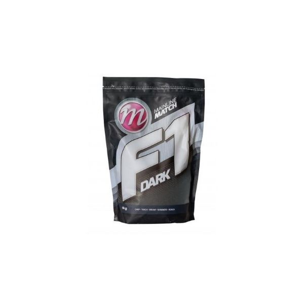 Mainline Match F1 Dark Groundbait - 1kg