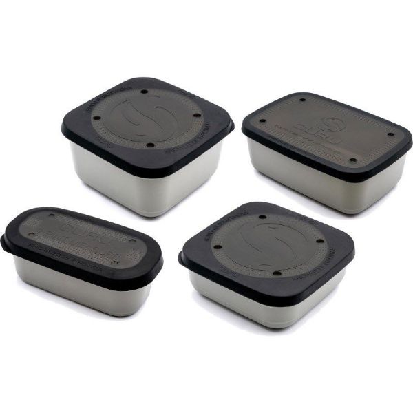 Guru 3.3 Pint Bait Box Solid Lid - Grey