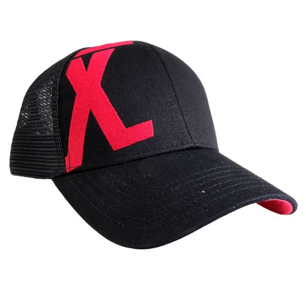 Tronixpro X Logo Trucker - Black And Red