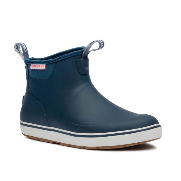 Grundens Deck-Boss Ankle Boot Navy