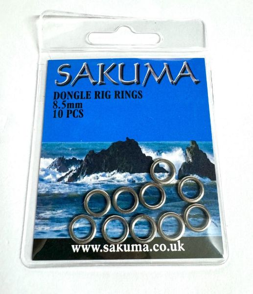 Sakuma Dongle Rig Rings 8.5mm 