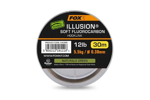 Fox Illusion Soft Fluorocarbon 30m - 12lb