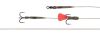  Fox Rage Predator Twin Treble Trace 52cm Size 8 Barbed - 40lb