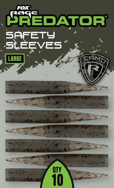  Fox Rage Predator Camo Safety Sleeves Large x 10