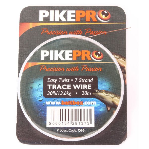 PikePro 49-Strand Trace Wire 8m - 40lb