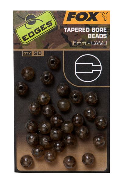 Fox EDGES Camo Tapered Bore Bead - 6mm