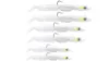 Drift DRX Weedless Sandeel 13cm 35g Double Combo - All White